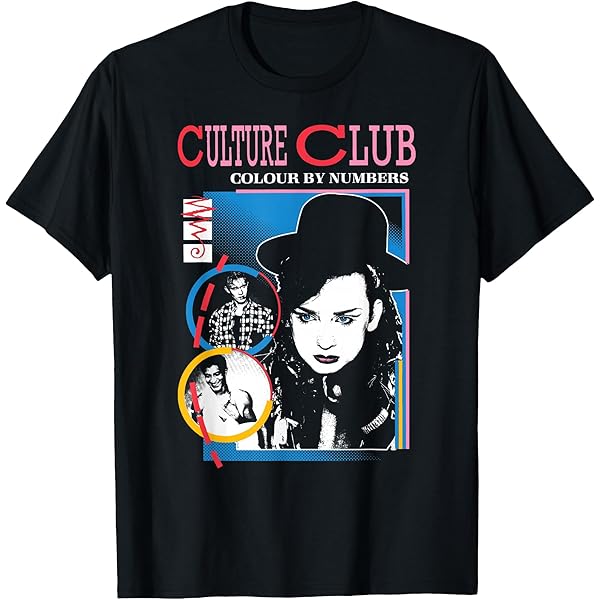 Amazon.com: Culture Club Boy George Adult White Short Sleeve T